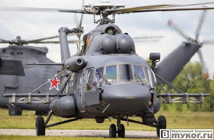 Кореновские вертолётчики получили две новые боевые машины Ми-8АМТШ